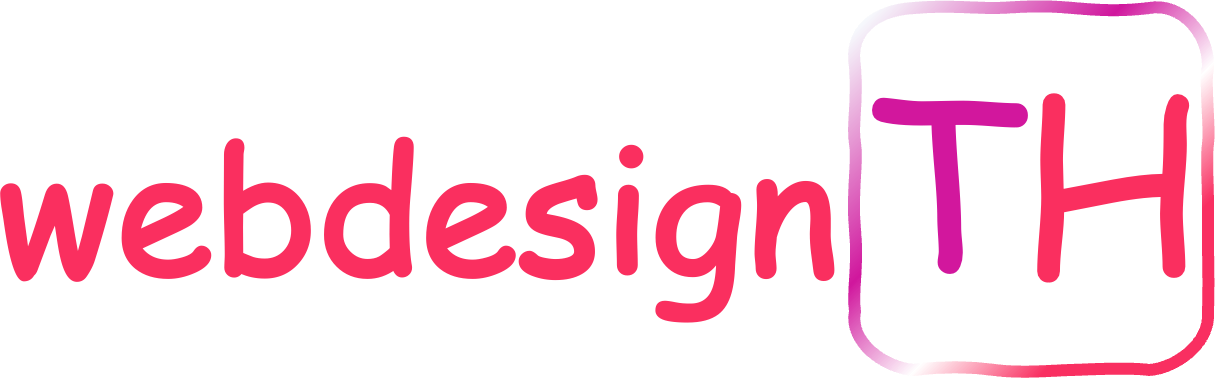Das Bild zeigt das Logo von "Webdesign TH".