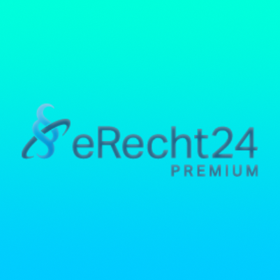 Text: erecht24. Premium.